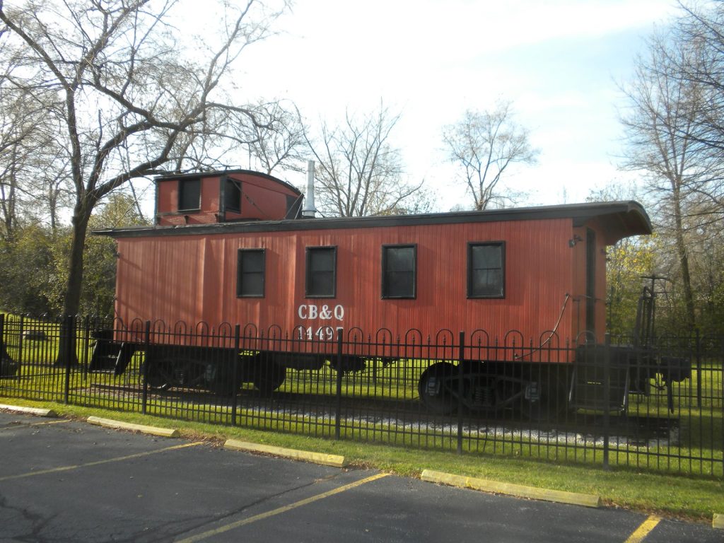 Metra train station painted by Pete the Painter